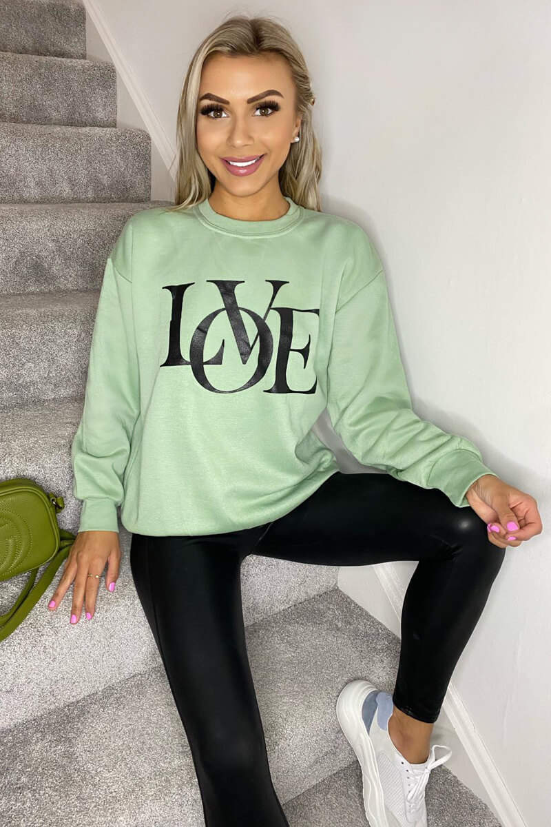 Sage LOVE Sweatshirt