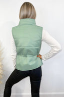 Sage Puffer Gilet