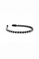 Silver Chain Slim Headband