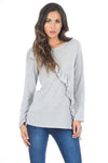 Silver Frill Detail Jumper