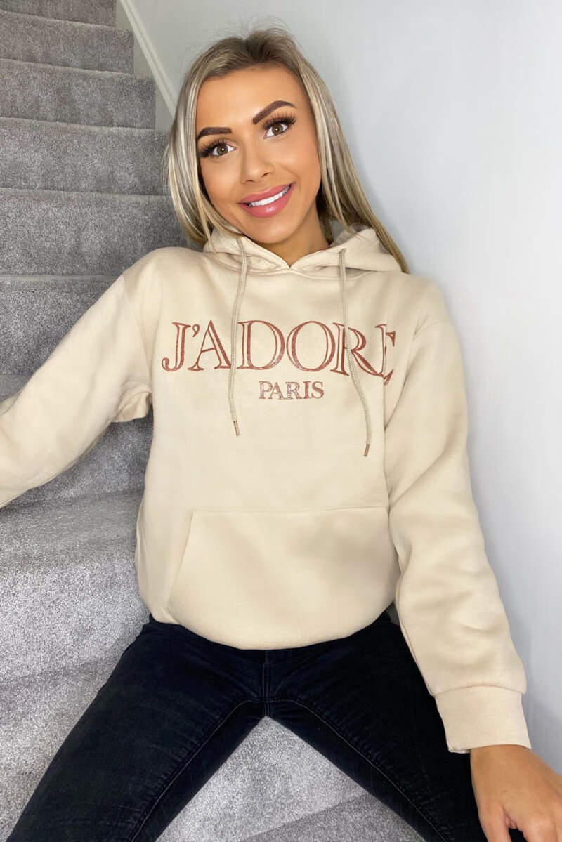 Stone Jadore Oversized Hoodie