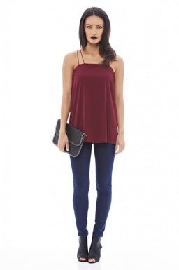 Stylish Chain Detail Clutch