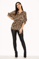 Leopard Print Blouse