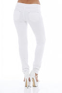 Plain White Skinny Jean