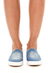 Light Blue Denim Flats