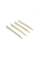 Gold Multi Pack Diamante and Pearl Hair Grips