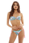 Paisley Printed Bandeau Bikini